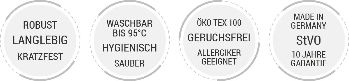 Dorcor Bark Beifahrersotz Autoschondecke