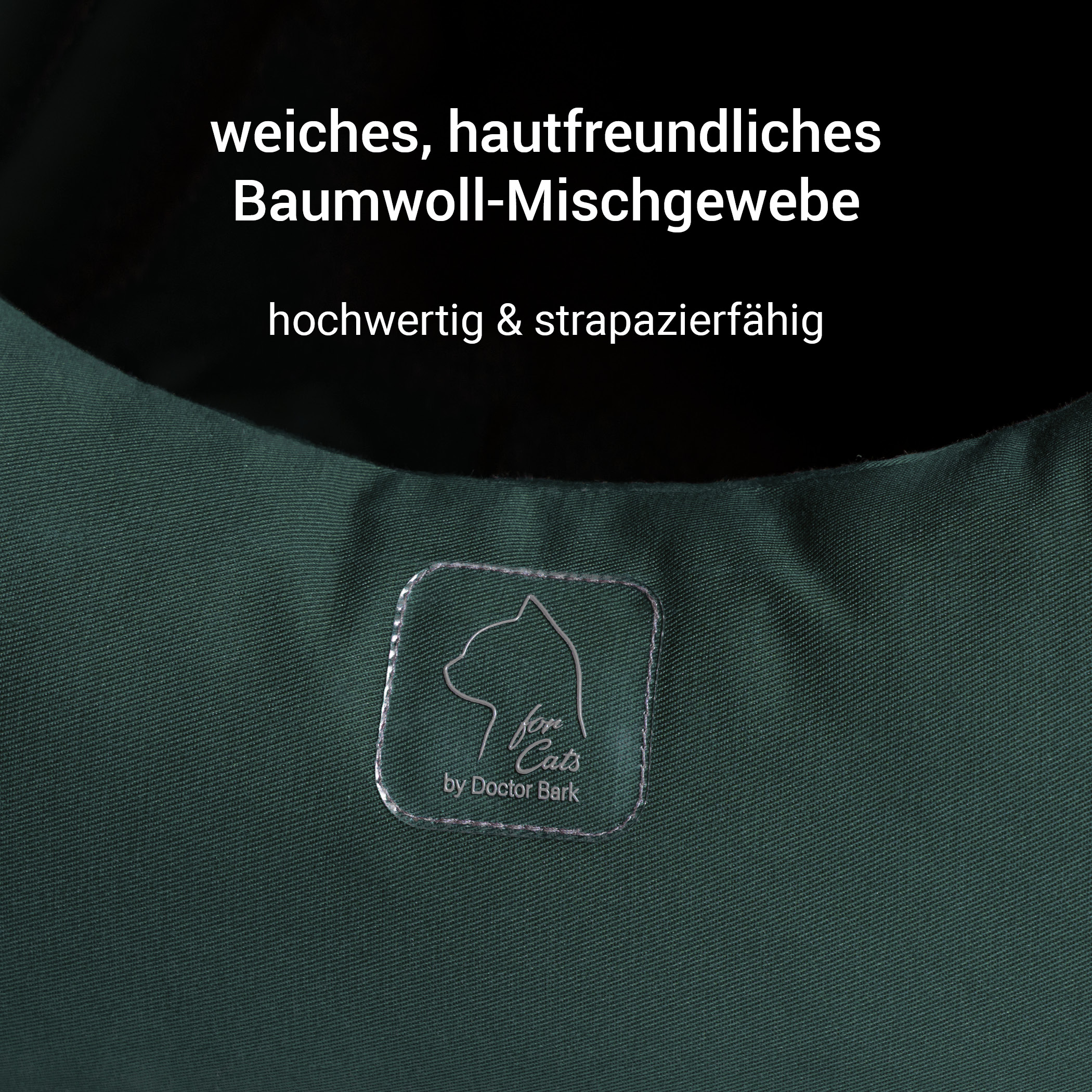 Katzenhöhle Deluxe | Grün