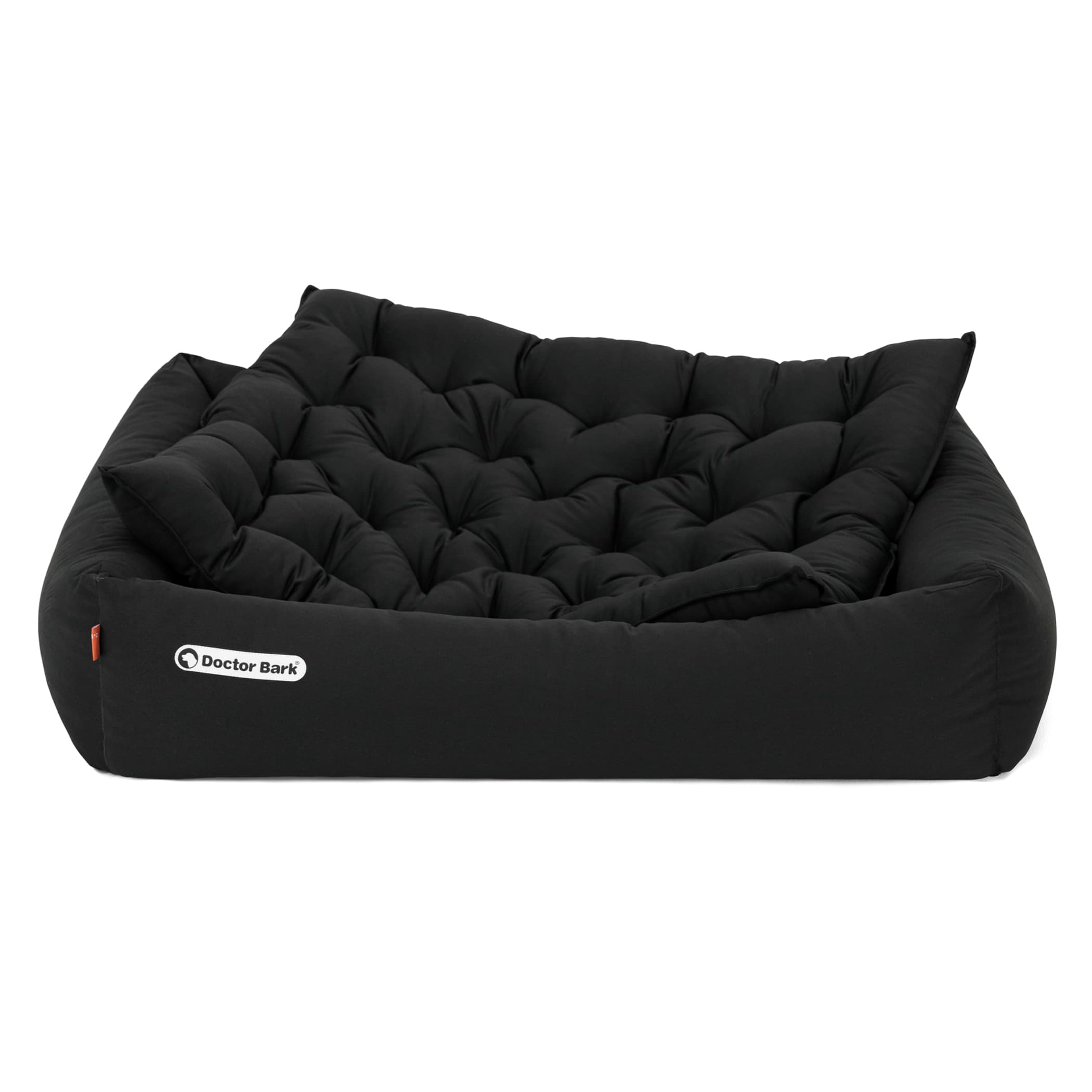 Orthopädisches Hundebett | Schwarz | L