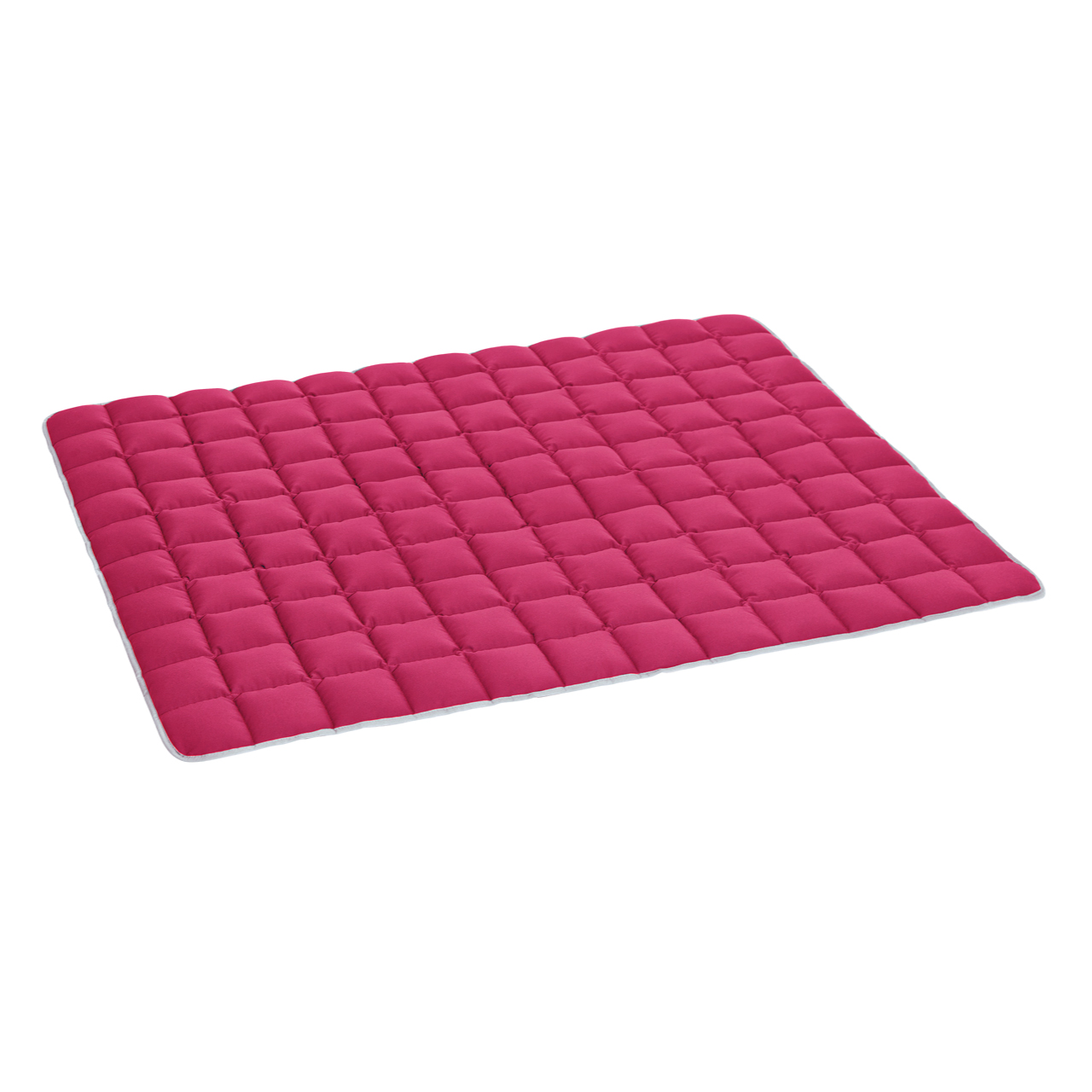 Wendesteppdecke platingrau - hot pink XL Wendesteppdecke platingrau - hot pink XL