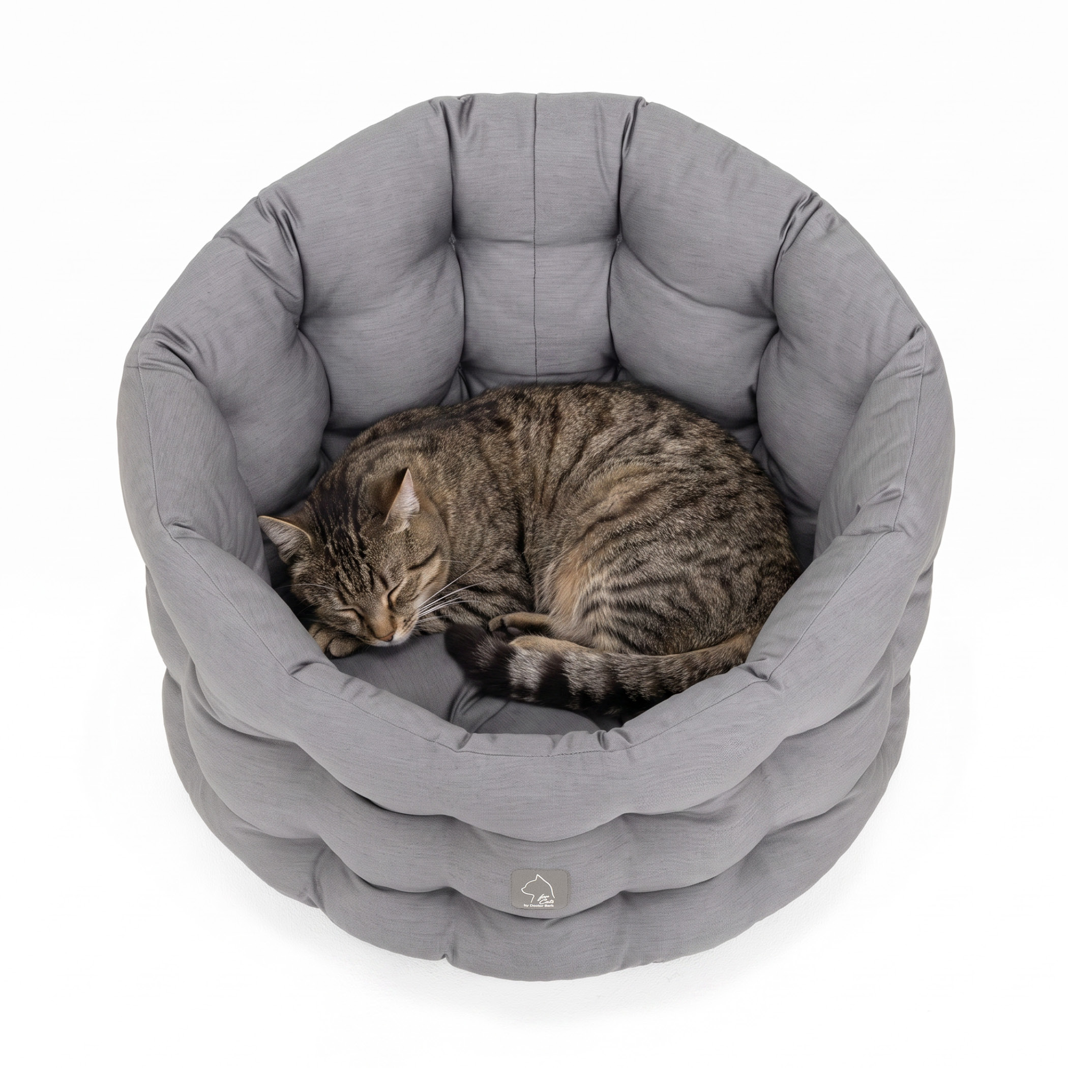 Katzenbett Deluxe | Kater | Hellgrau