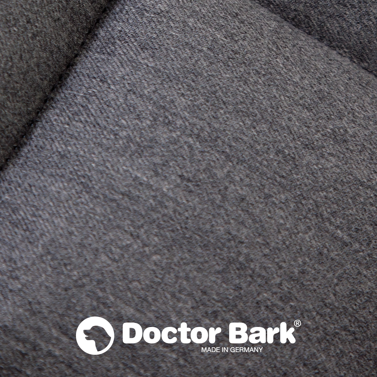 gepolsterte Einlegedecke für Doctor Bark Hundebett Gr. XL - grau