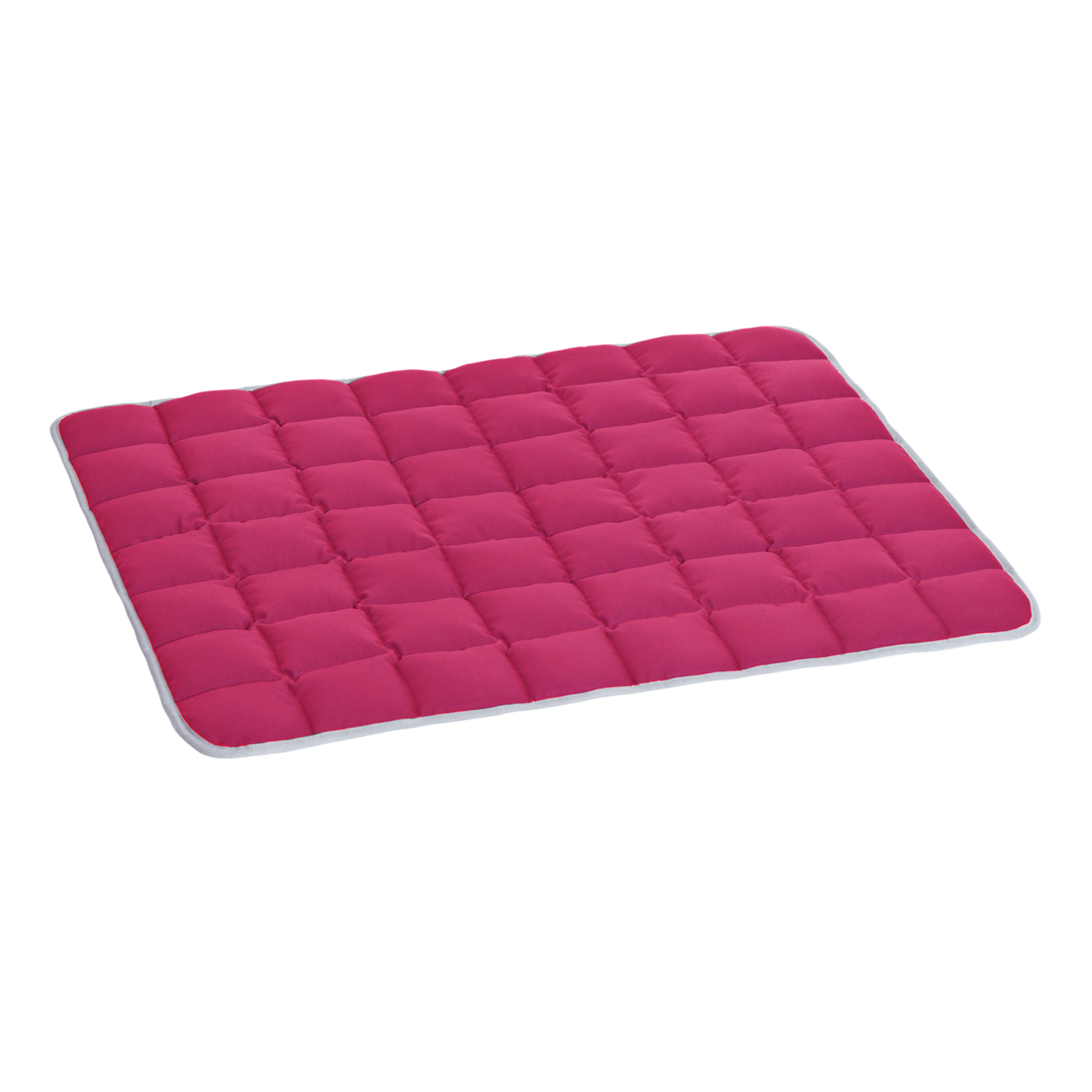 Wendedecke platingrau - hot pink M Wendedecke platingrau - hot pink M