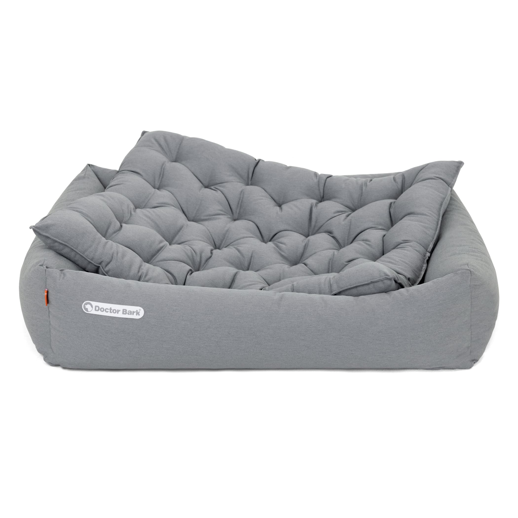 Orthopädisches Hundebett | Hellgrau | L