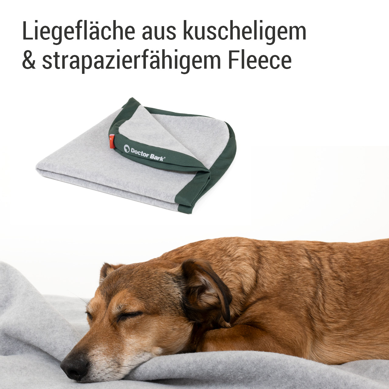 Wechselbezug für Lounge-Kissen | grün Fleece S