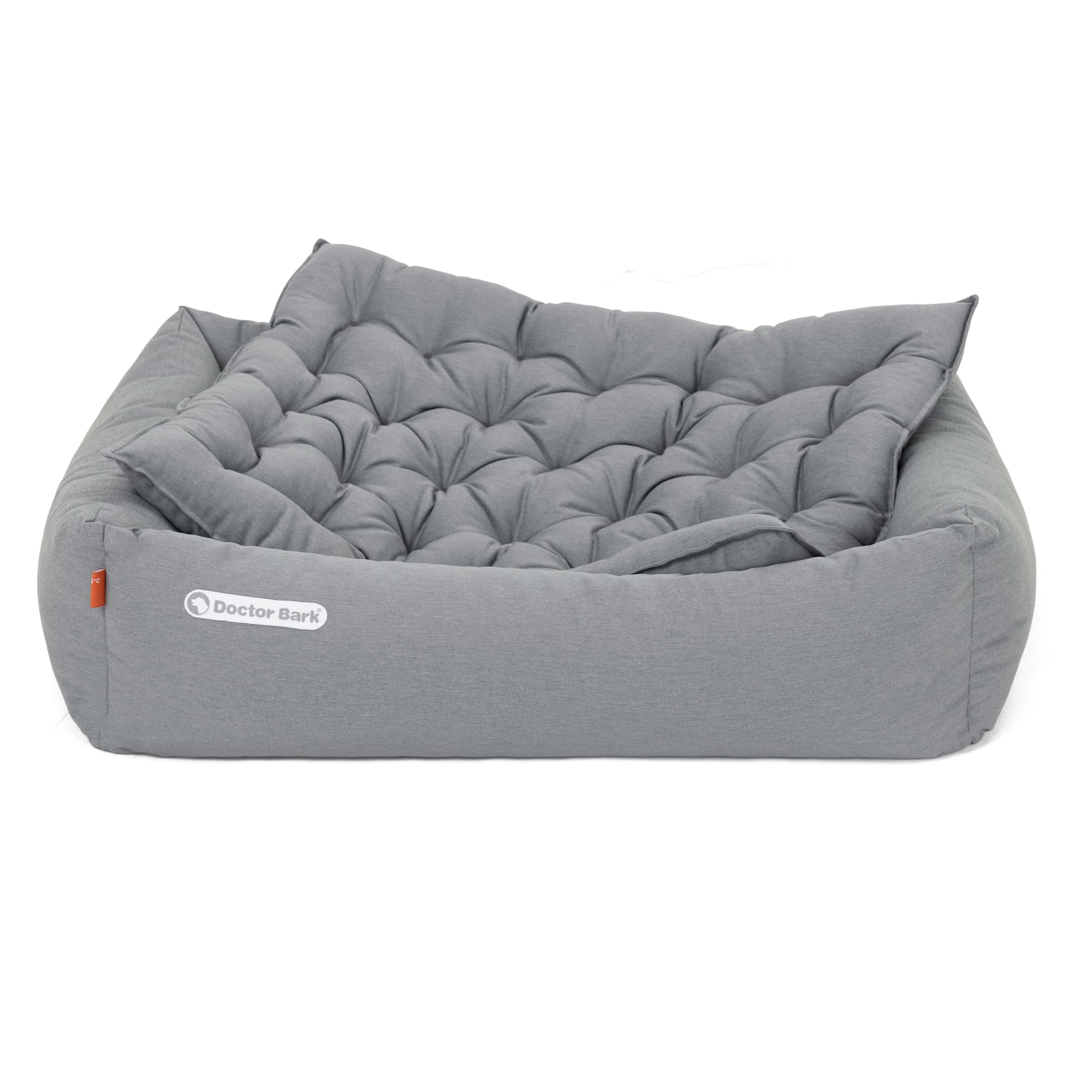 Orthopädisches Hundebett | Hellgrau | M