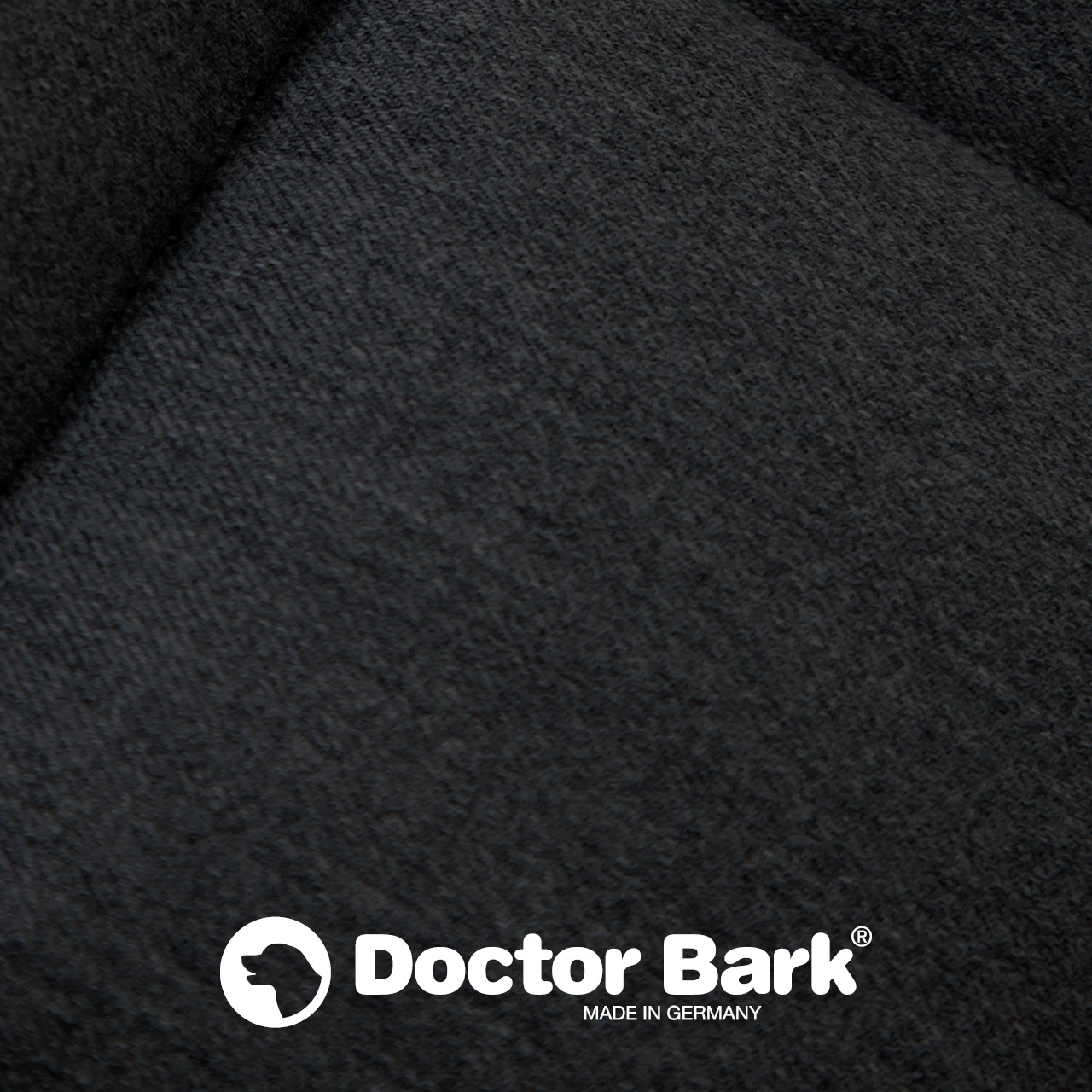 gepolsterte Einlegedecke für Doctor Bark Hundebett Gr. XXL - schwarz