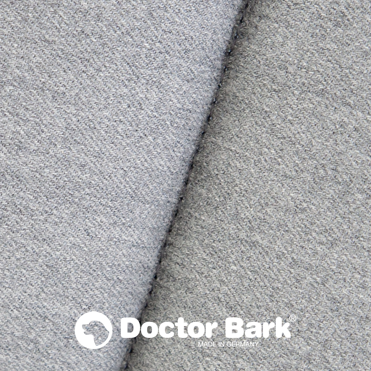 eckiges Doctor Bark Hundebett mit Rand Gr. L - hellgrau eckiges Doctor Bark Hundebett mit Rand Gr. L - hellgrau