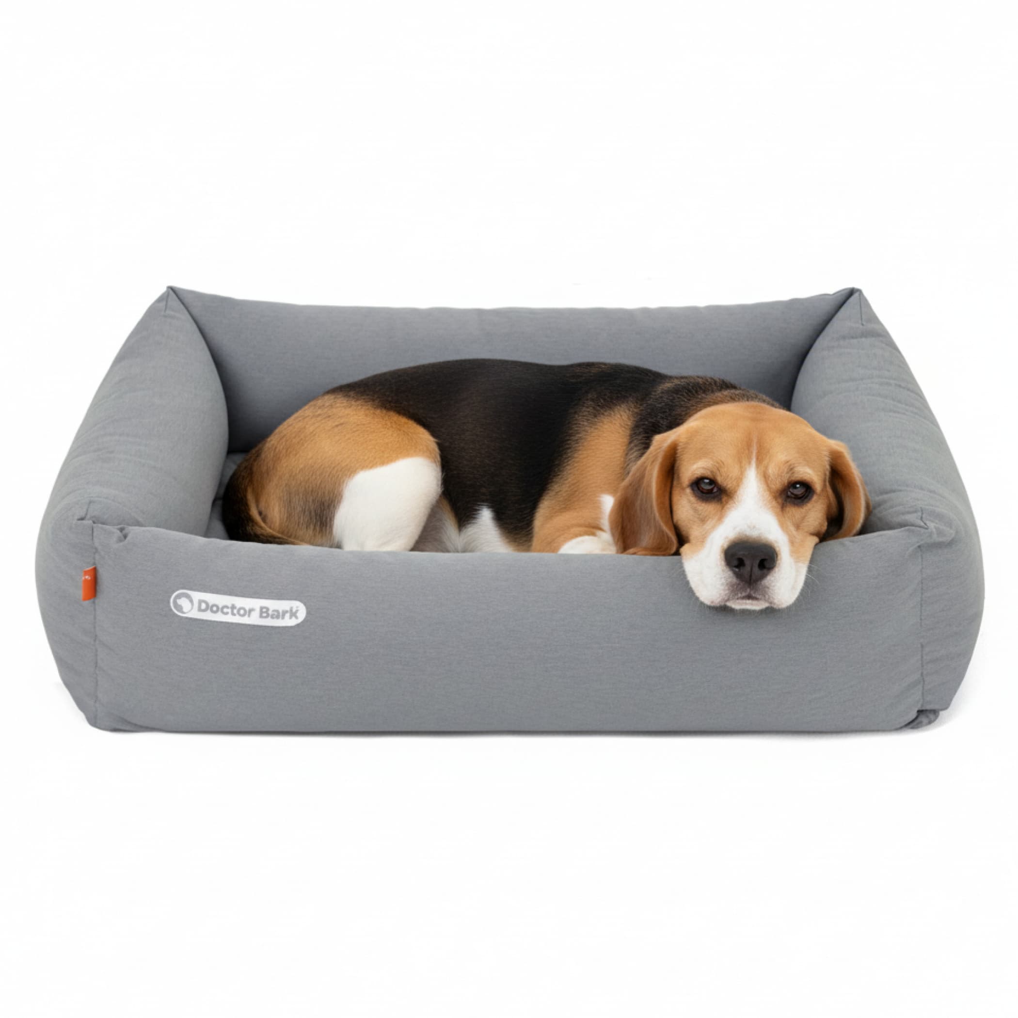 Orthopädisches Hundebett | Hellgrau | M
