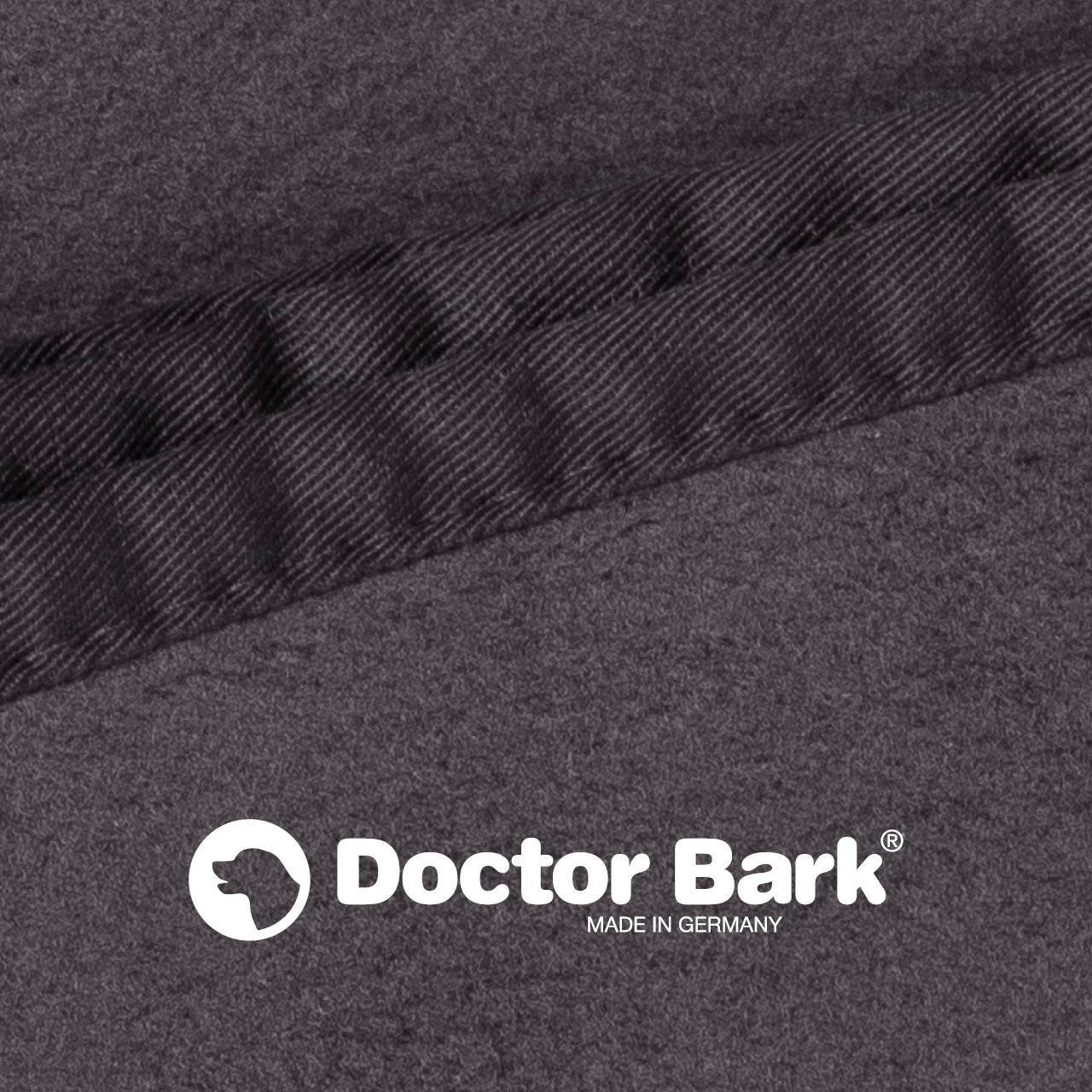 Kuscheldecke Fleece | Grau