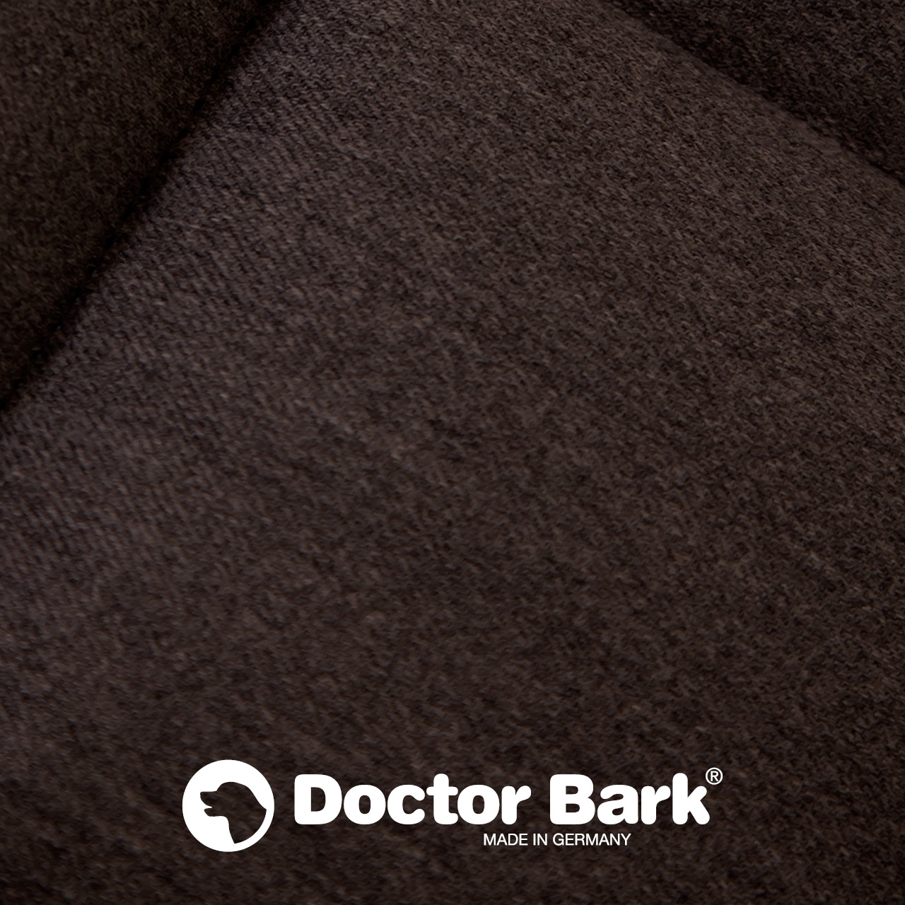 gepolsterte Einlegedecke für Doctor Bark Hundebett Gr. S - braun