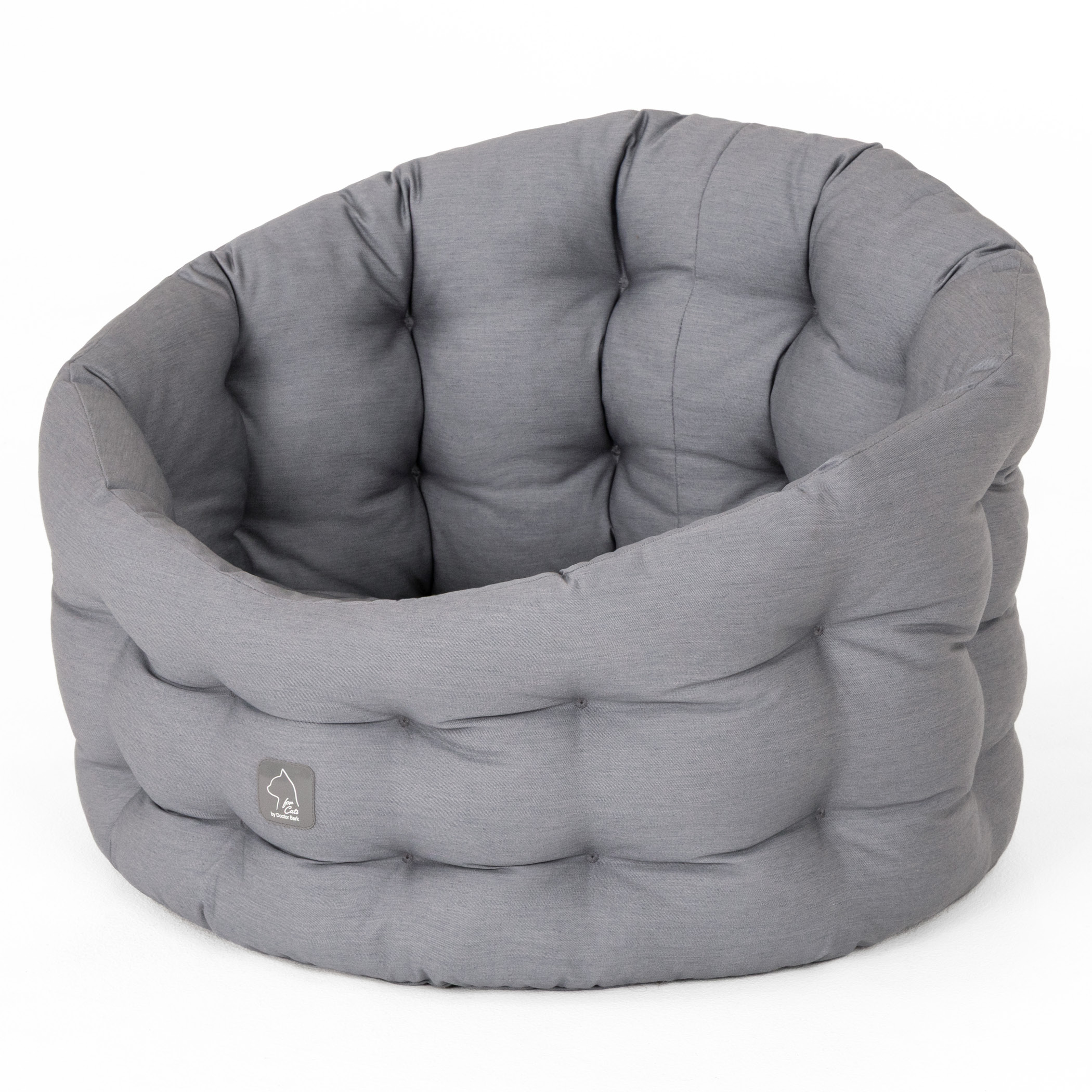 Katzenbett Deluxe | Kater | Hellgrau