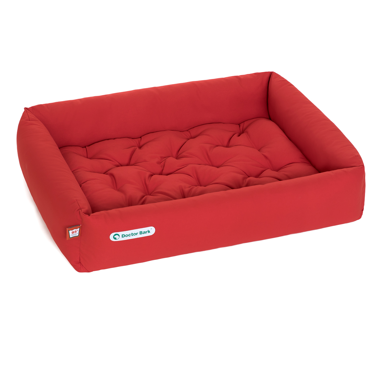 SET Hundebett + Einlegekissen tomate XL SET Hundebett + Einlegekissen tomate XL