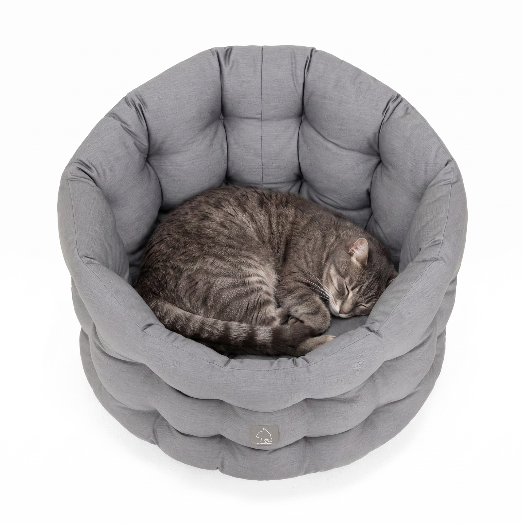Katzenbett Deluxe | Kater | Hellgrau