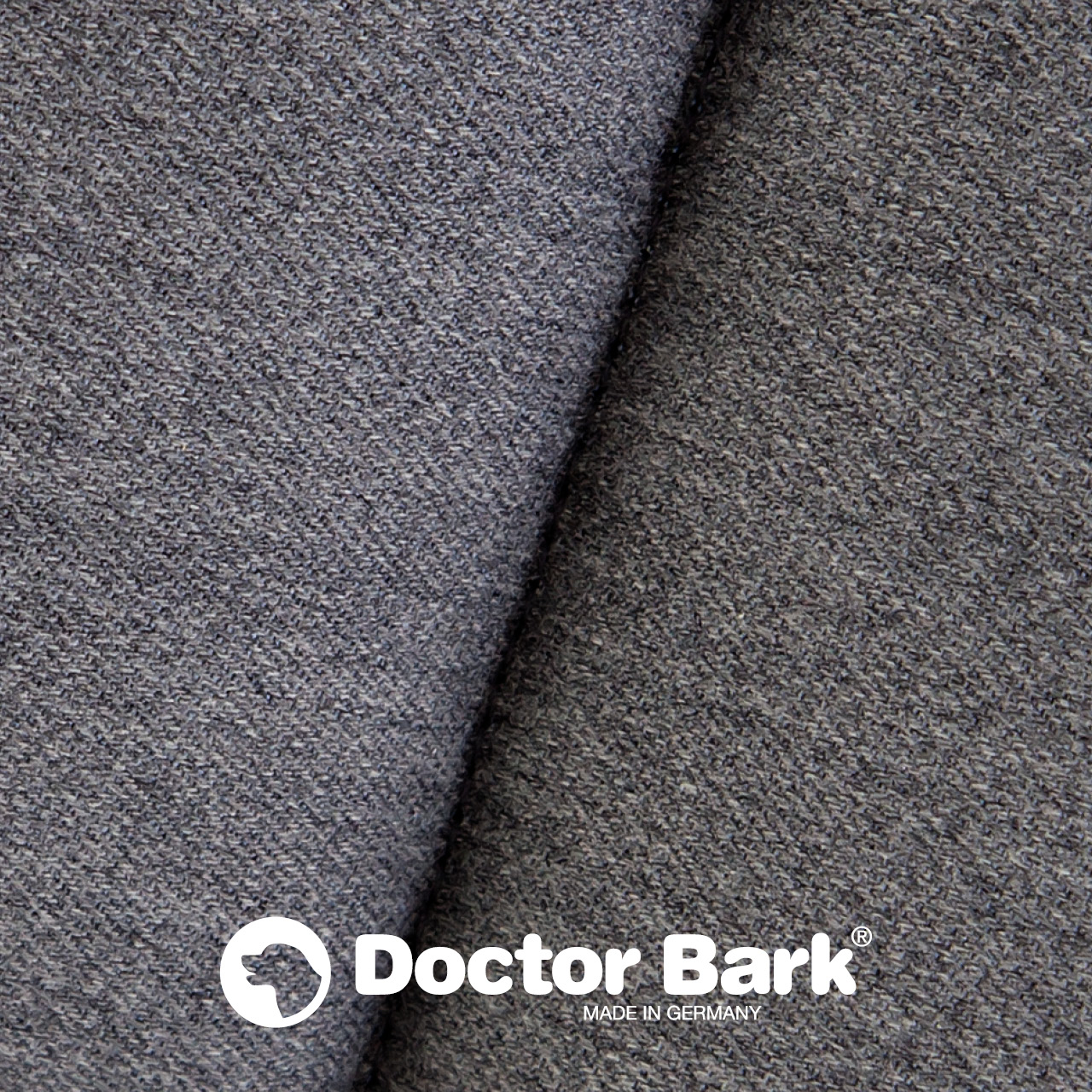 gepolsterte Einlegedecke für Doctor Bark Hundebett - grau