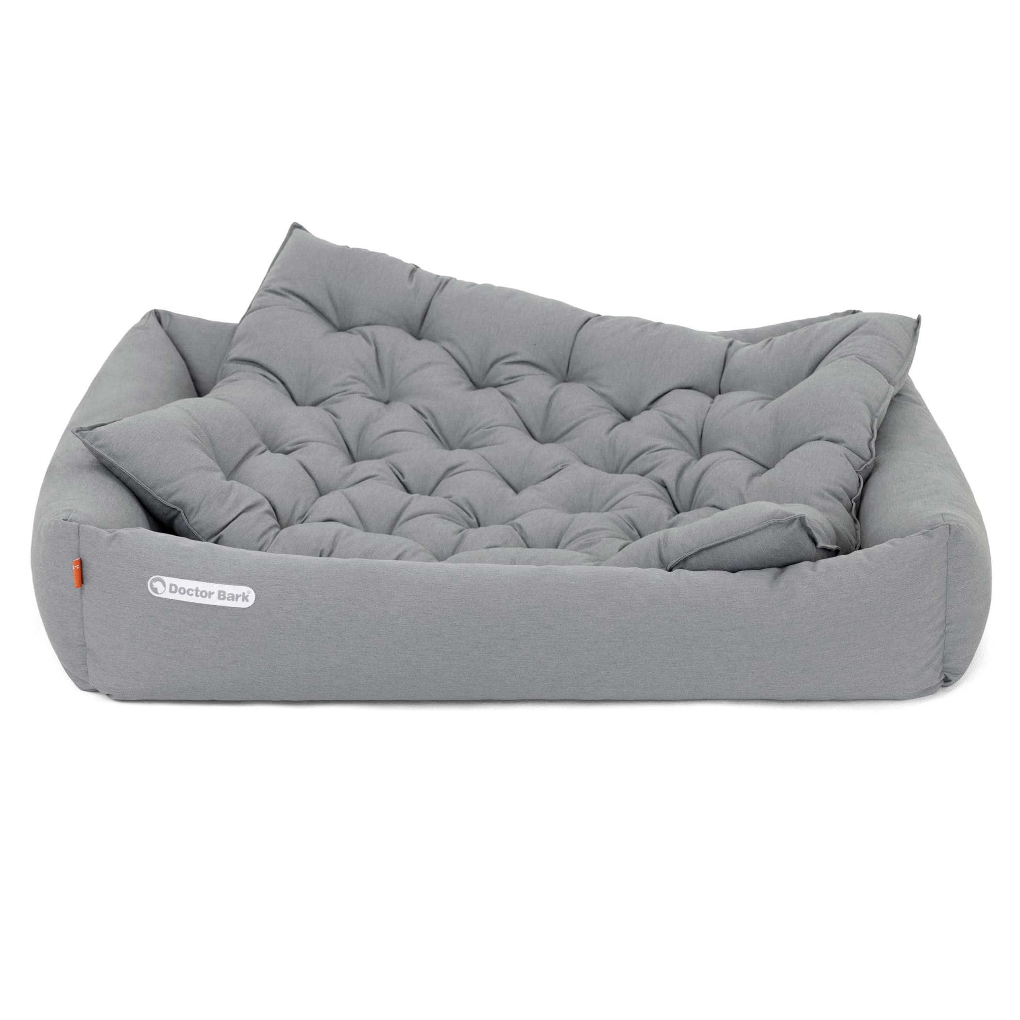 Orthopädisches Hundebett | Hellgrau | XXL
