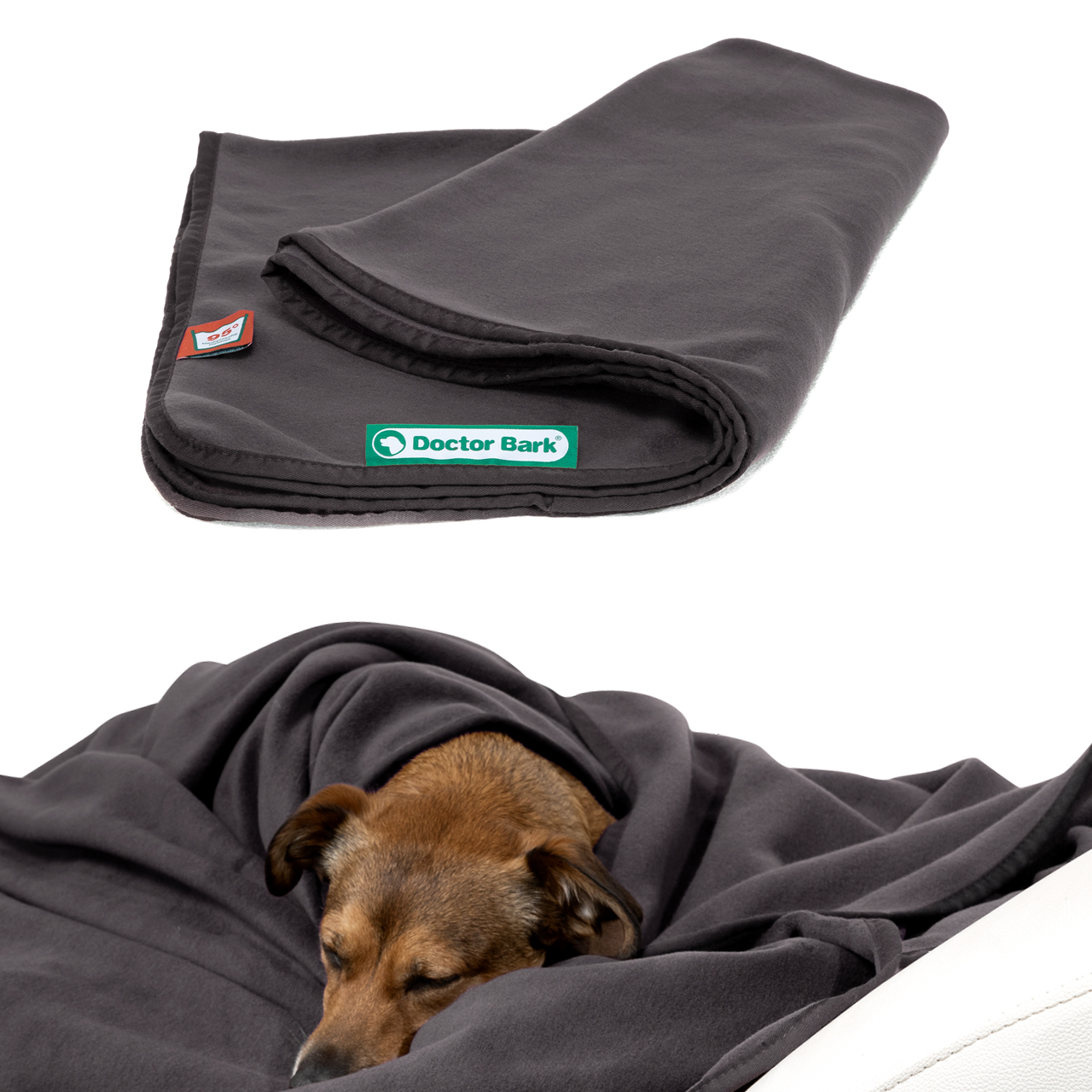 Kuscheldecke Fleece | Grau | L