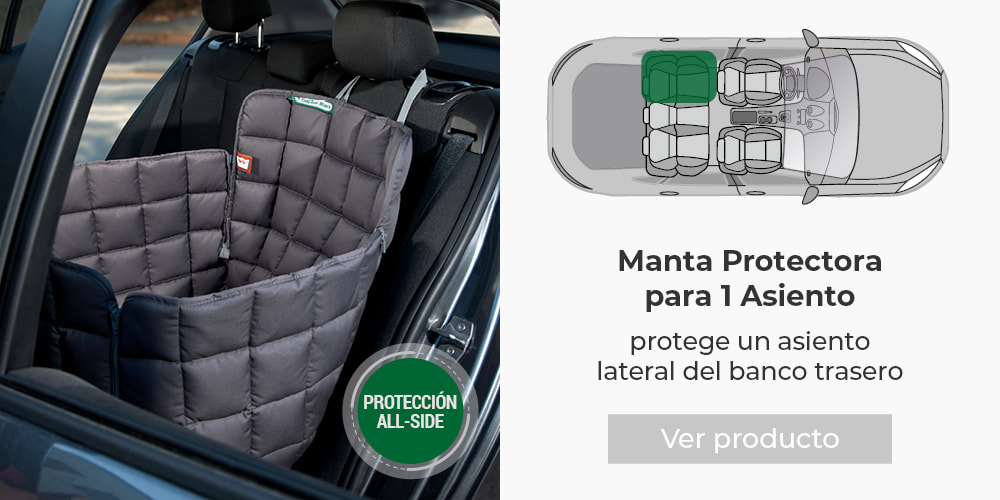 Doctor Bark funda protectora para coche de 1 asiento, para un asiento lateral del banco posterior