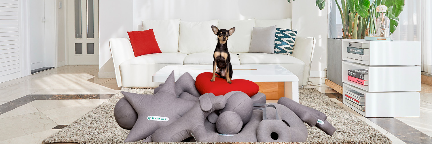 Doctor Bark - Hundespielzeug Toy Heart - waschbar bei 95°C