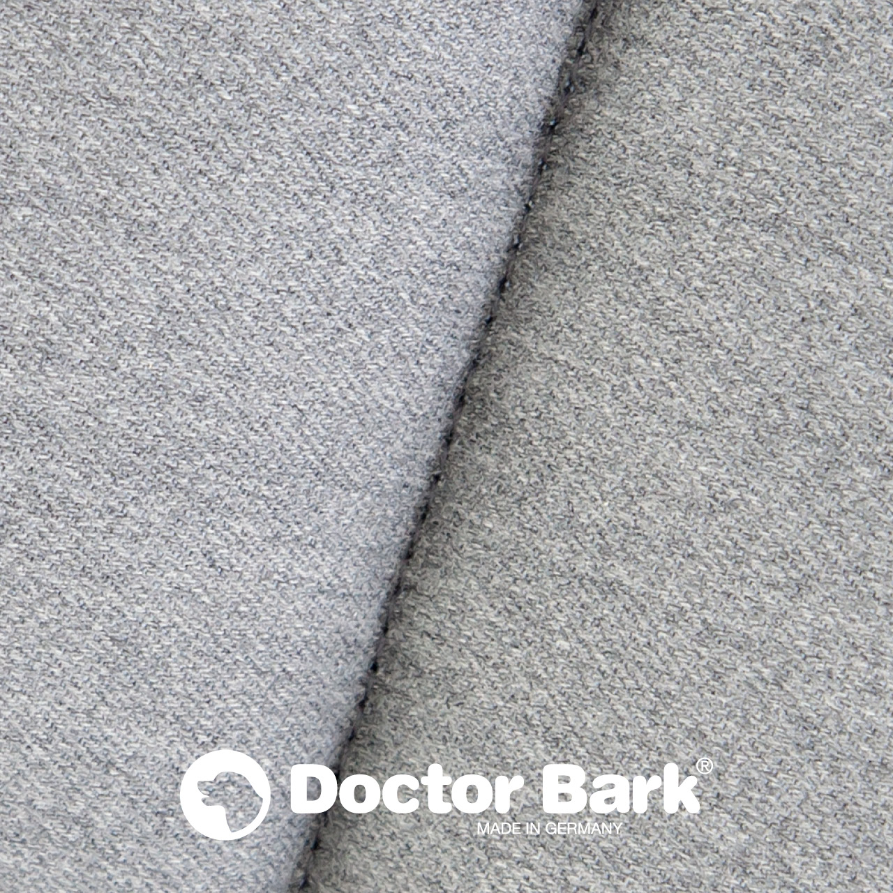 eckiges Doctor Bark Hundebett mit Rand Gr. M - hellgrau eckiges Doctor Bark Hundebett mit Rand Gr. M - hellgrau