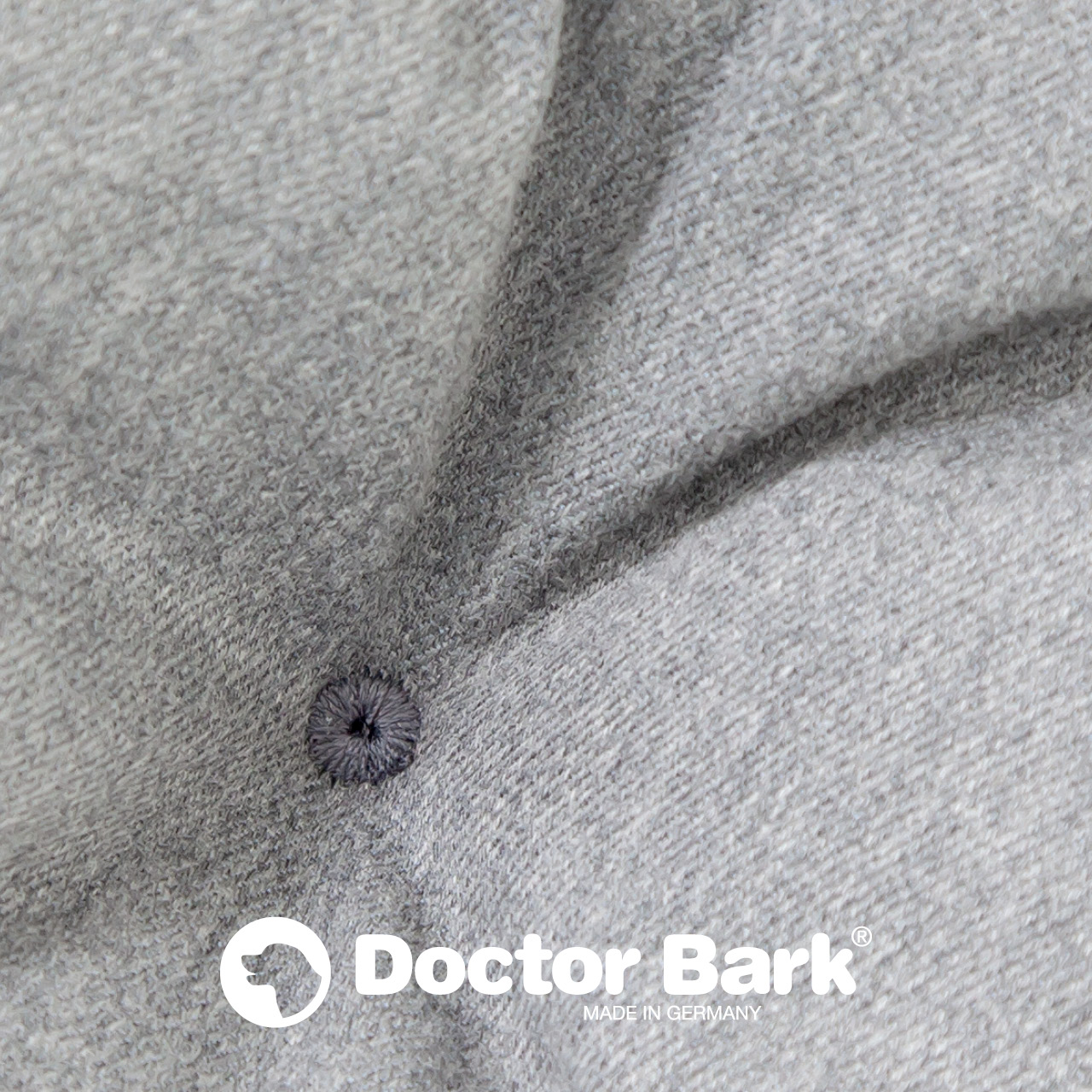orthopädisches Einlegekissen für Doctor Bark Hundebett - hellgrau