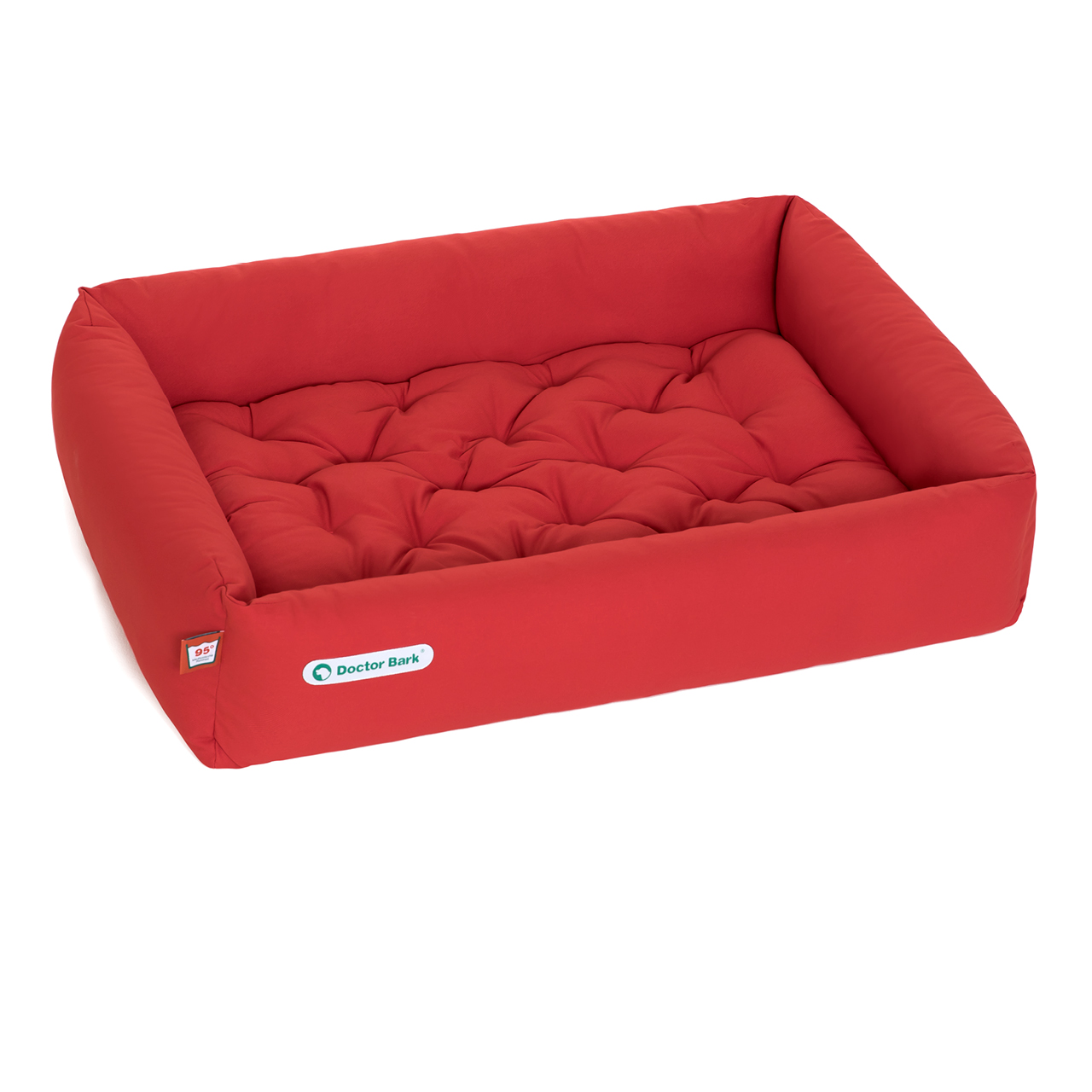 SET Hundebett + Einlegekissen tomate L SET Hundebett + Einlegekissen tomate L