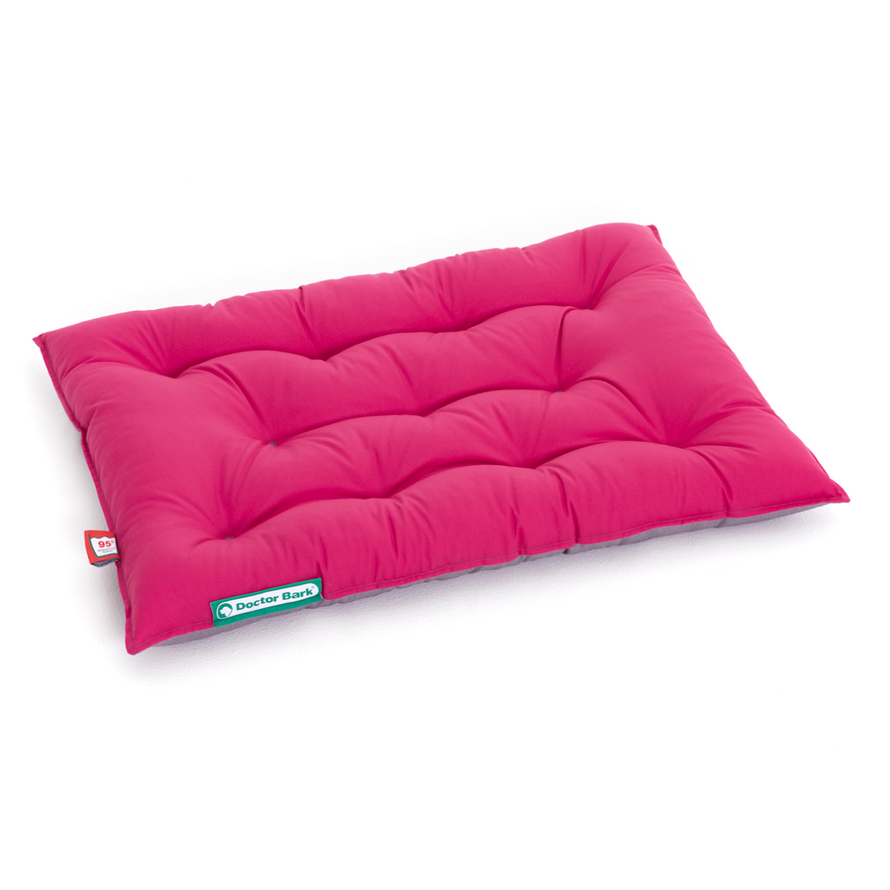 Hundekissen URBAN platingrau - hot pink M Hundekissen URBAN platingrau - hot pink M