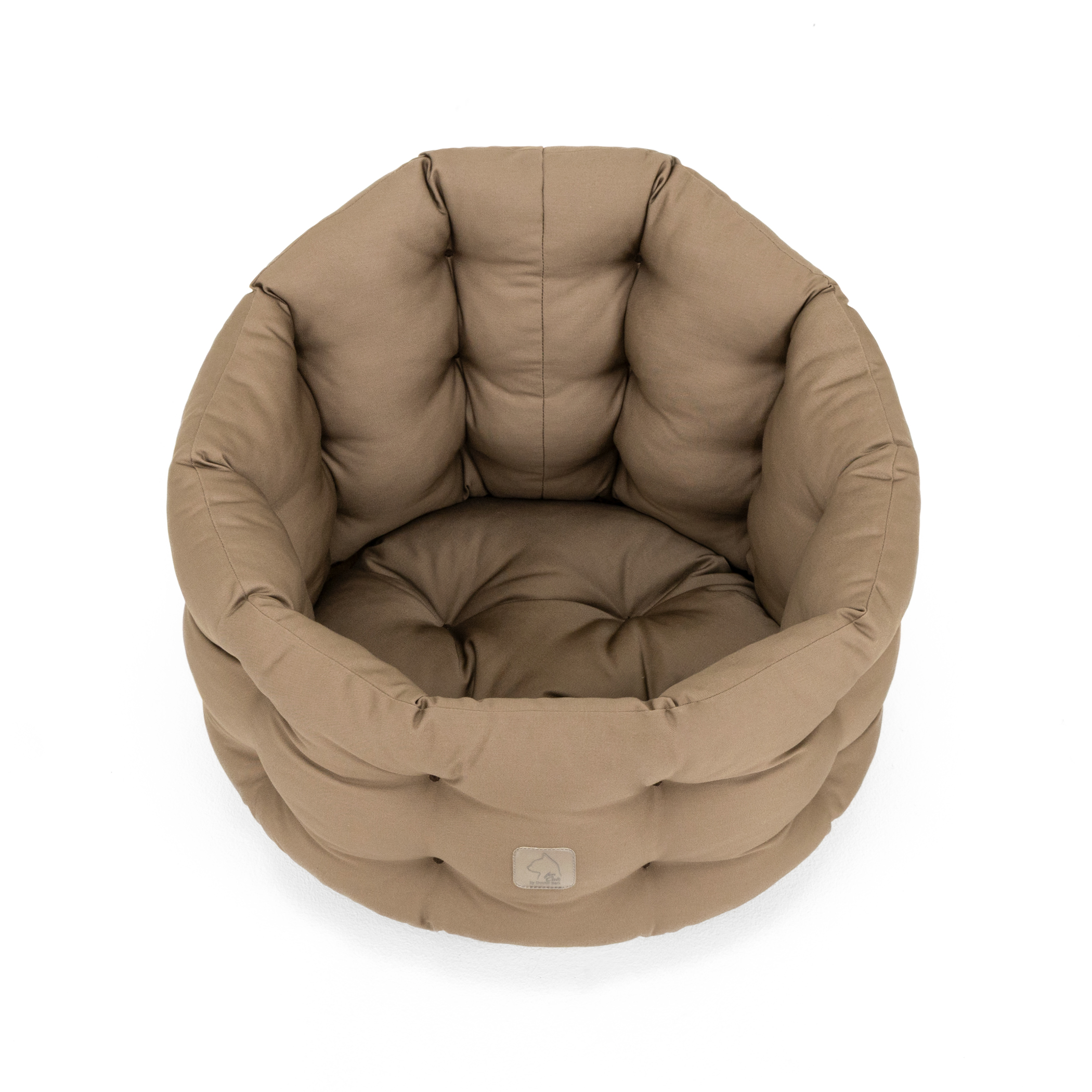 Deluxe Bett für die Katze | Goldbraun