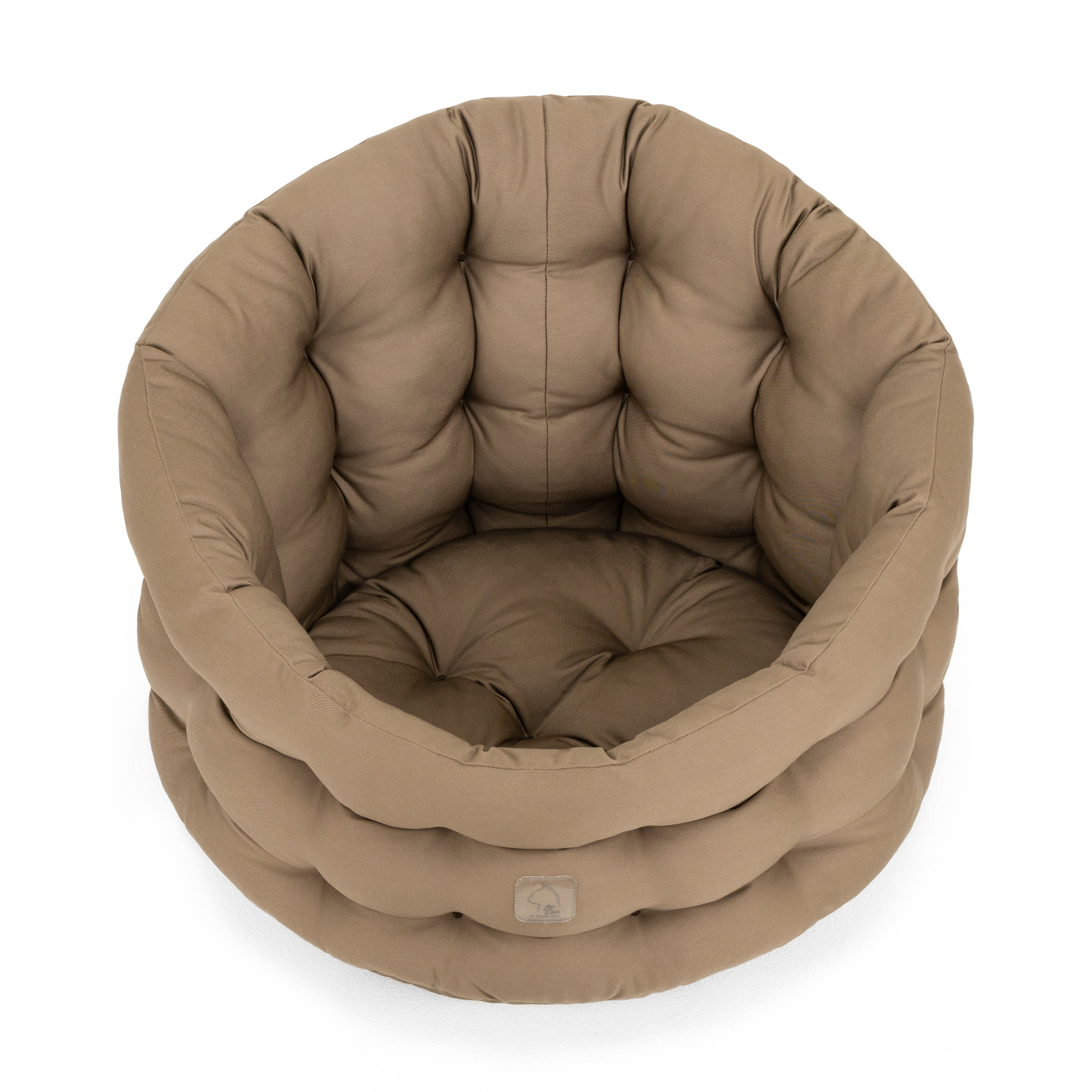 Deluxe Bett für den Kater | Goldbraun