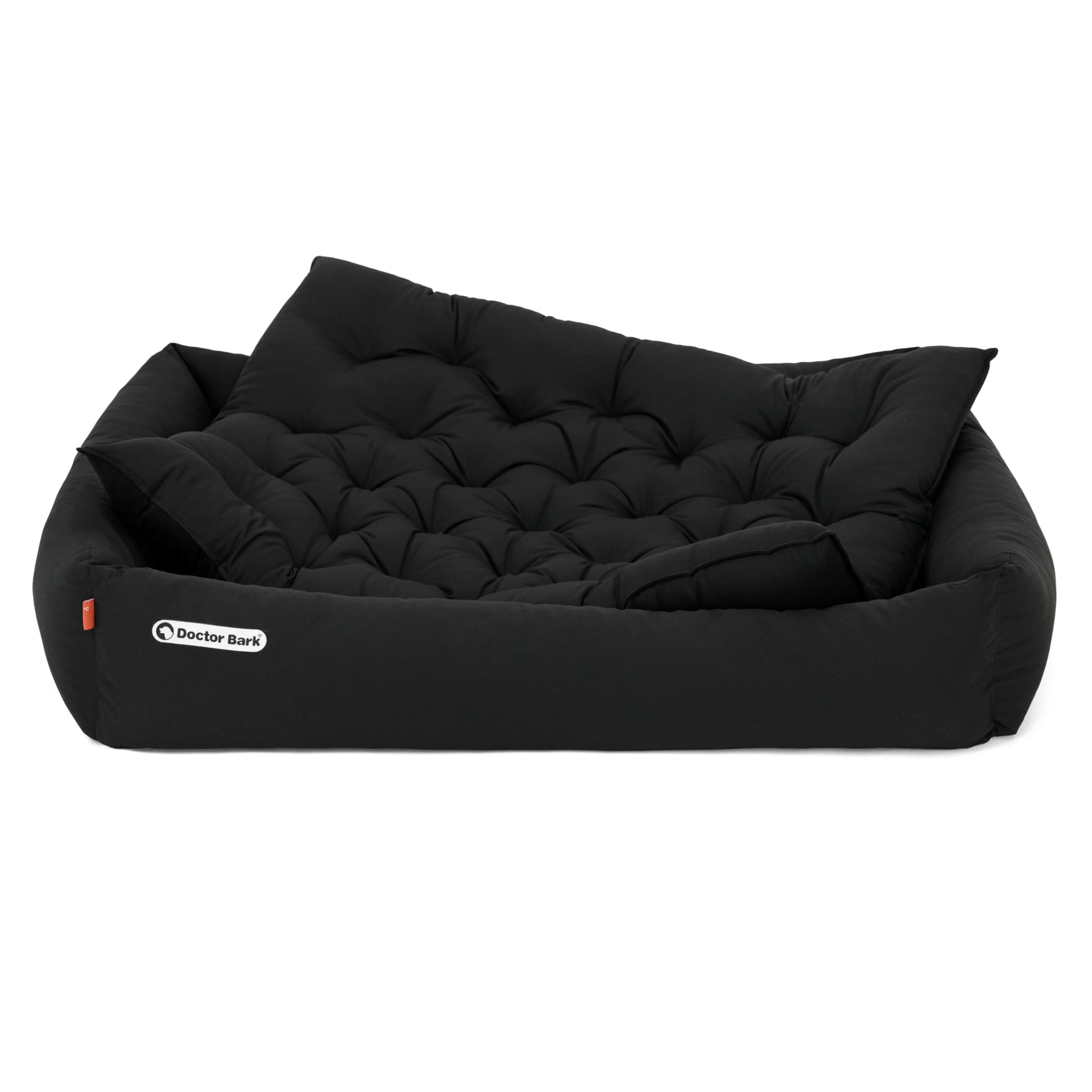 Orthopädisches Hundebett | Schwarz | XXL