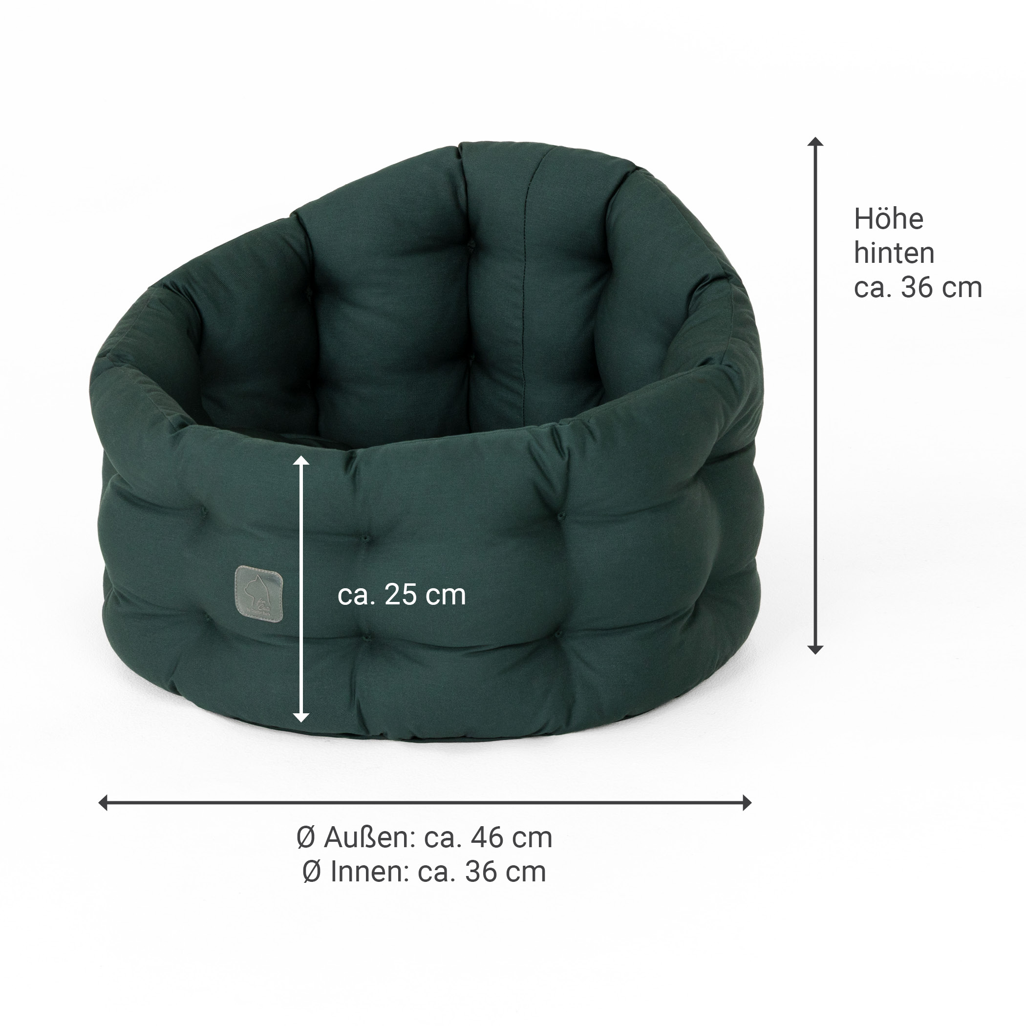 Katzenbett Deluxe | KATZE | Grün