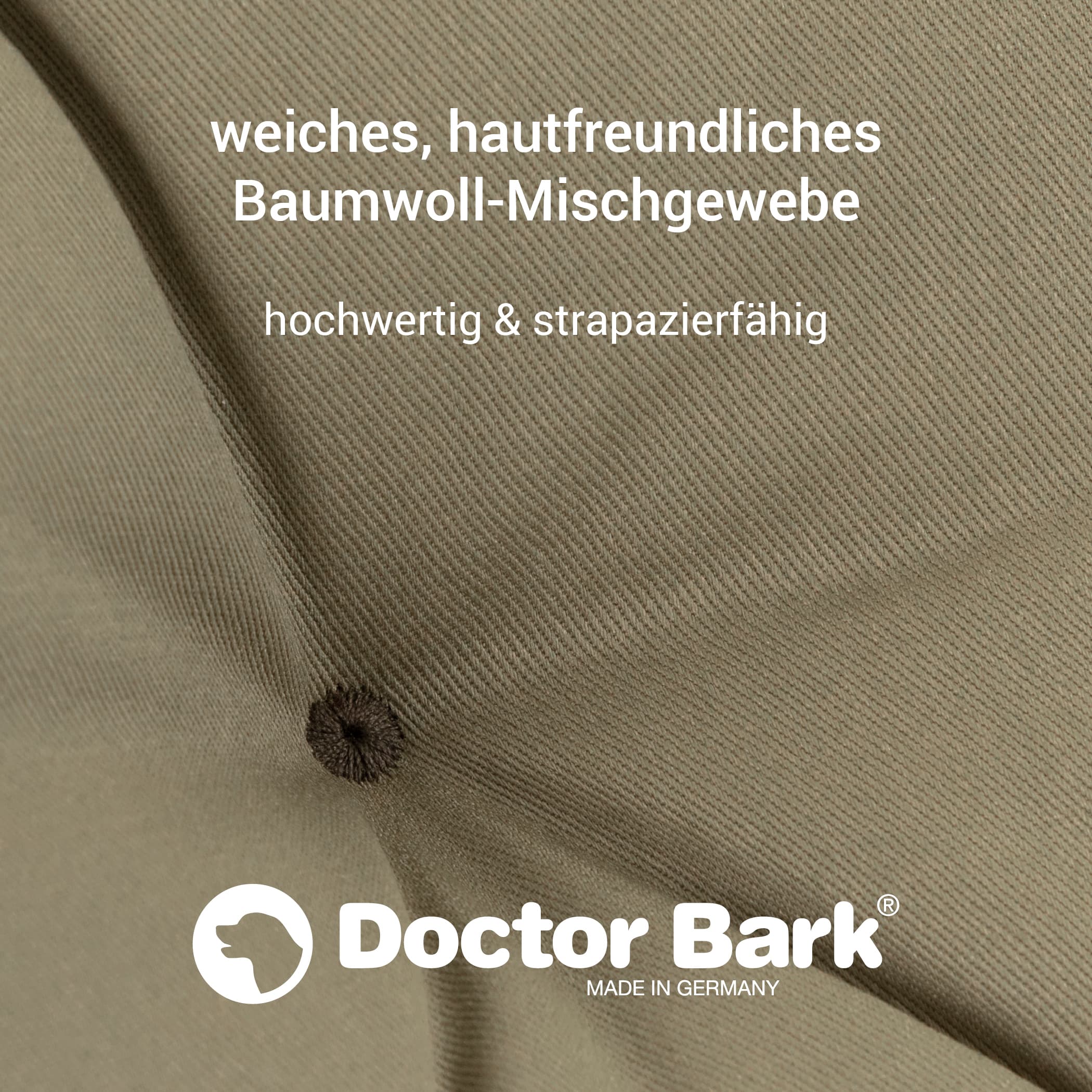 Orthopädisches Hundebett | Goldbraun | L