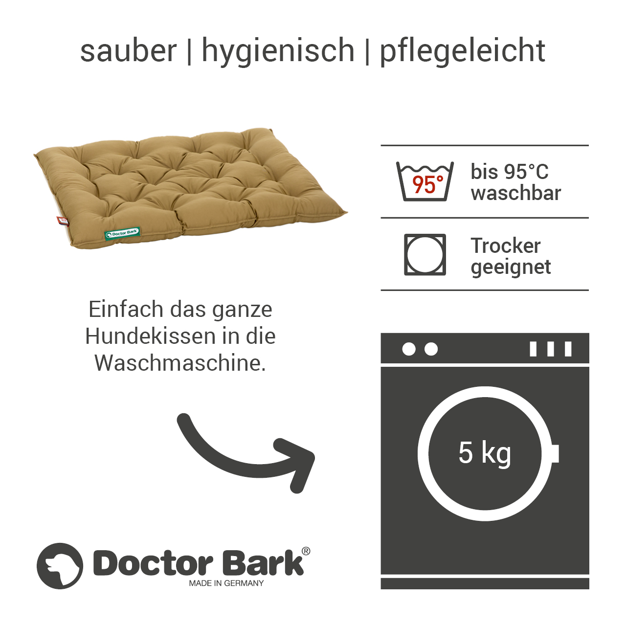 orthopädisches Country-Kissen beige L orthopädisches Country-Kissen beige L