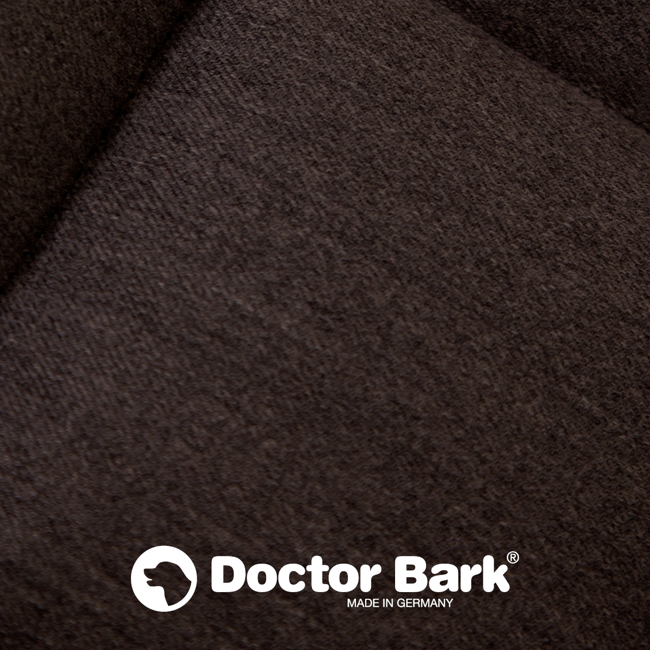 gepolsterte Einlegedecke für Doctor Bark Hundebett - braun